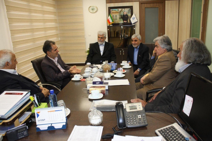 ملاقات اعضای هیأت مدیره و مدیران "بخشش" با دبیر کل مجمع خیرین سلامت